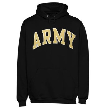 Army Black Knights Bold Arch Hoodie Black Army Black Knights Bold Arch Hoodie Black