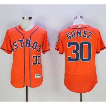 Astros #30 Carlos Gomez Orange Flexbase Authentic Collection Stitched MLB Jersey Astros #30 Carlos Gomez Orange Flexbase Authentic Collection Stitched MLB Jersey