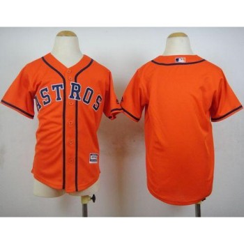Astros Blank Orange Cool Base Stitched Youth MLB Jersey Astros Blank Orange Cool Base Stitched Youth MLB Jersey
