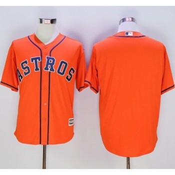 Astros Blank Orange New Cool Base Stitched MLB Jersey Astros Blank Orange New Cool Base Stitched MLB Jersey
