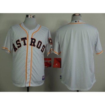 Astros Blank White Cool Base Stitched MLB Jersey Astros Blank White Cool Base Stitched MLB Jersey