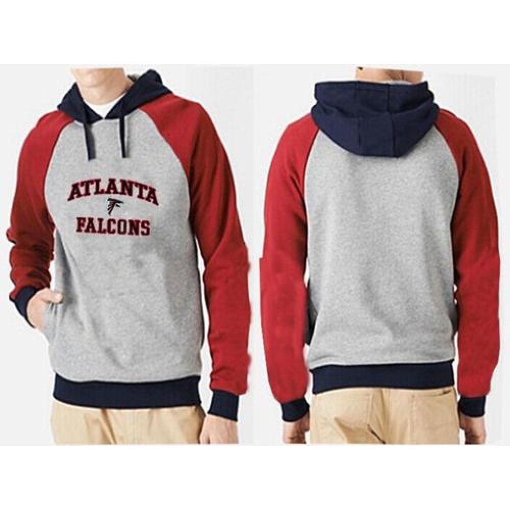 Atlanta Falcons Heart & Soul Pullover Hoodie Grey & Red