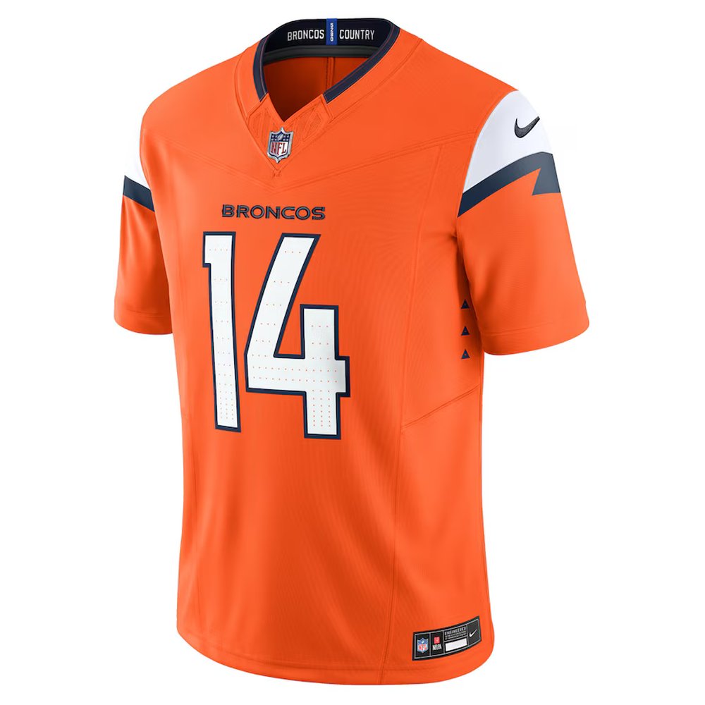Men's Denver Broncos Courtland Sutton Orange Mile High Collection Vapor F.U.S.E. Limited Jersey Men's Denver Broncos Courtland Sutton Orange Mile High Collection Vapor F.U.S.E. Limited Jersey
