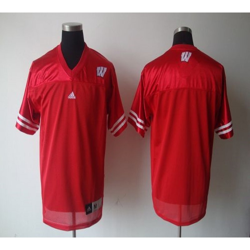 Badgers Blank Red Stitched NCAA Jersey Badgers Blank Red Stitched NCAA Jersey