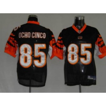 Bengals #85 Chad Ochocinco Black Color Stitched Youth NFL Jersey Bengals #85 Chad Ochocinco Black Color Stitched Youth NFL Jersey