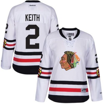 Blackhawks #2 Duncan Keith White 2017 Winter Classic Women's Stitched NHL Jersey Blackhawks #2 Duncan Keith White 2017 Winter Classic Women's Stitched NHL Jersey
