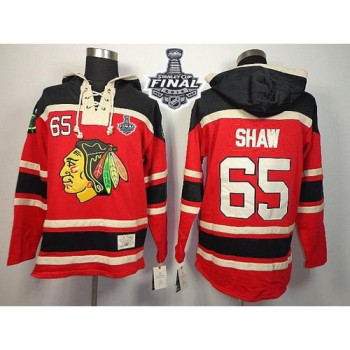 Blackhawks #65 Andrew Shaw Red Sawyer Hooded Sweatshirt 2015 Stanley Cup Stitched NHL Jersey Blackhawks #65 Andrew Shaw Red Sawyer Hooded Sweatshirt 2015 Stanley Cup Stitched NHL Jersey