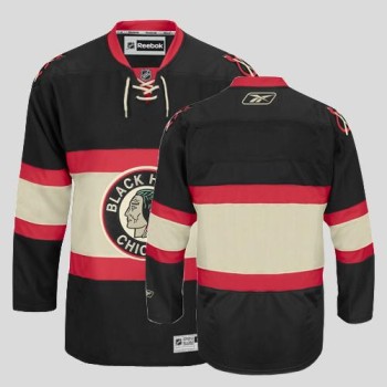 Blackhawks Blank Stitched Black New Third NHL Jersey Blackhawks Blank Stitched Black New Third NHL Jersey