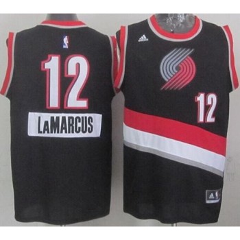 Blazers #12 Lamarcus Aldridge Black 2014-15 Christmas Day Stitched NBA Jersey Blazers #12 Lamarcus Aldridge Black 2014-15 Christmas Day Stitched NBA Jersey