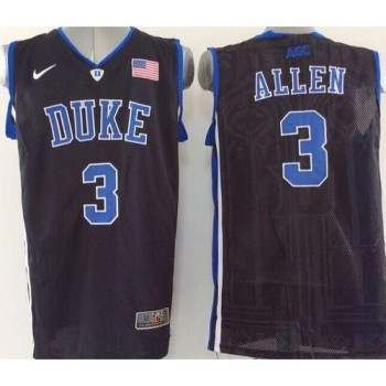 Blue Devils #3 Grayson Allen Black Basketball Stitched NCAA Jersey Blue Devils #3 Grayson Allen Black Basketball Stitched NCAA Jersey