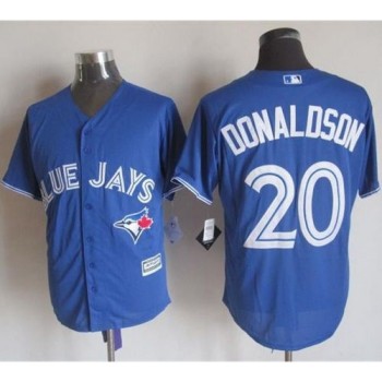 Blue Jays #20 Josh Donaldson Blue New Cool Base Stitched MLB Jersey Blue Jays #20 Josh Donaldson Blue New Cool Base Stitched MLB Jersey