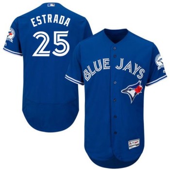 Blue Jays #25 Marco Estrada Blue Flexbase Authentic Collection Stitched MLB Jersey Blue Jays #25 Marco Estrada Blue Flexbase Authentic Collection Stitched MLB Jersey