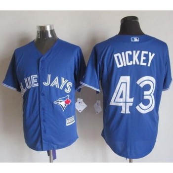 Blue Jays #43 R.A. Dickey Blue New Cool Base Stitched MLB Jersey Blue Jays #43 R.A. Dickey Blue New Cool Base Stitched MLB Jersey