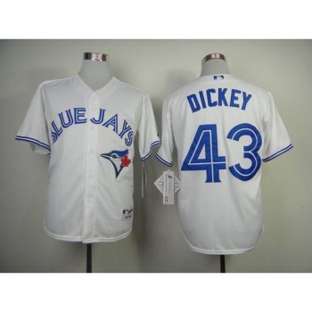 Blue Jays #43 R.A. Dickey White Cool Base Stitched MLB Jersey Blue Jays #43 R.A. Dickey White Cool Base Stitched MLB Jersey