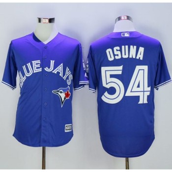 Blue Jays #54 Roberto Osuna Blue New Cool Base 40th Anniversary Stitched MLB Jersey Blue Jays #54 Roberto Osuna Blue New Cool Base 40th Anniversary Stitched MLB Jersey