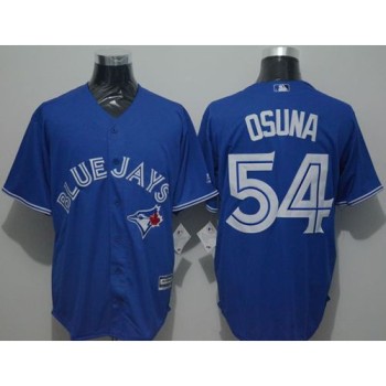 Blue Jays #54 Roberto Osuna Blue New Cool Base Stitched MLB Jersey Blue Jays #54 Roberto Osuna Blue New Cool Base Stitched MLB Jersey
