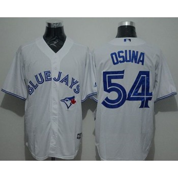 Blue Jays #54 Roberto Osuna White New Cool Base Stitched MLB Jersey Blue Jays #54 Roberto Osuna White New Cool Base Stitched MLB Jersey