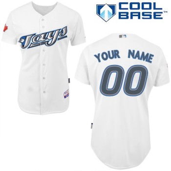 Blue Jays Authentic White Cool Base MLB Jersey Blue Jays Authentic White Cool Base MLB Jersey