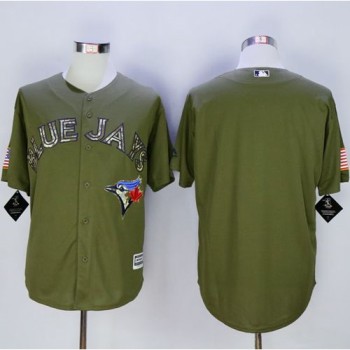 Blue Jays Blank Green Camo New Cool Base Stitched MLB Jersey Blue Jays Blank Green Camo New Cool Base Stitched MLB Jersey