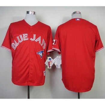 Blue Jays Blank Red Canada Day Stitched MLB Jersey Blue Jays Blank Red Canada Day Stitched MLB Jersey