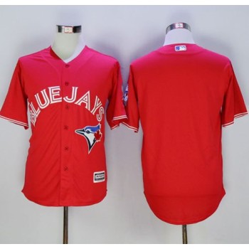 Blue Jays Blank Red New Cool Base 40th Anniversary Stitched MLB Jersey Blue Jays Blank Red New Cool Base 40th Anniversary Stitched MLB Jersey