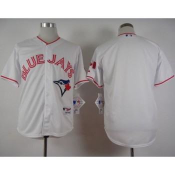 Blue Jays Blank White 2015 Canada Day Stitched MLB Jersey Blue Jays Blank White 2015 Canada Day Stitched MLB Jersey