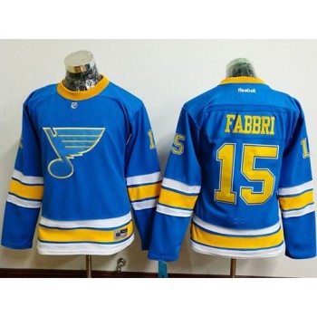 Blues #15 Robby Fabbri Light Blue 2017 Winter Classic Women's Stitched NHL Jersey Blues #15 Robby Fabbri Light Blue 2017 Winter Classic Women's Stitched NHL Jersey