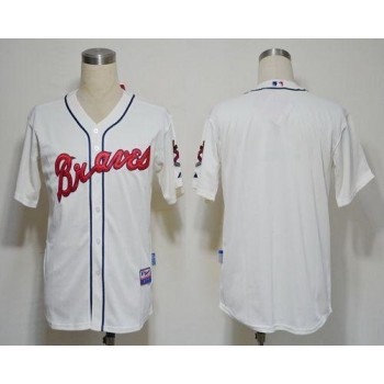 Braves Blank Cream Cool Base Stitched MLB Jersey Braves Blank Cream Cool Base Stitched MLB Jersey