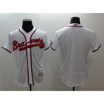 Braves Blank White Flexbase Authentic Collection Stitched MLB Jersey Braves Blank White Flexbase Authentic Collection Stitched MLB Jersey