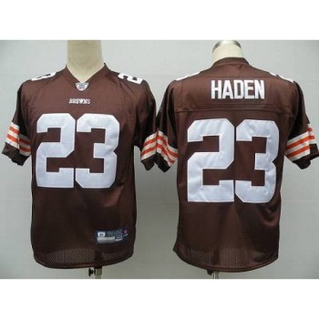 Browns #23 Joe Haden Brown Stitched Youth NFL Jersey Browns #23 Joe Haden Brown Stitched Youth NFL Jersey