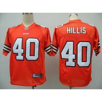 Browns #40 Peyton Hillis Orange Stitched Youth NFL Jersey Browns #40 Peyton Hillis Orange Stitched Youth NFL Jersey