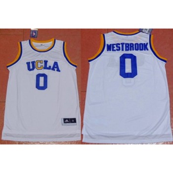 Bruins #0 Russell Westbrook White Basketball Stitched NCAA Jersey Bruins #0 Russell Westbrook White Basketball Stitched NCAA Jersey