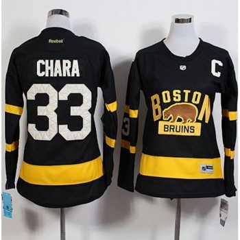 Bruins #33 Zdeno Chara Black 2016 Winter Classic Women's Stitched NHL Jersey Bruins #33 Zdeno Chara Black 2016 Winter Classic Women's Stitched NHL Jersey