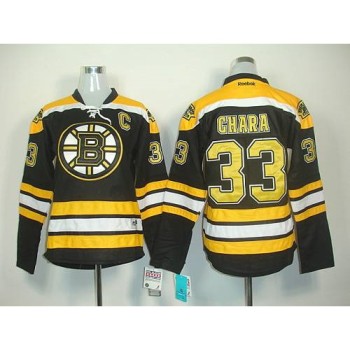 Bruins #33 Zdeno Chara Black Women's Home Stitched NHL Jersey Bruins #33 Zdeno Chara Black Women's Home Stitched NHL Jersey