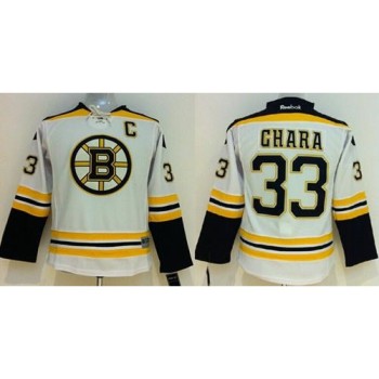 Bruins #33 Zdeno Chara White Youth Stitched NHL Jersey Bruins #33 Zdeno Chara White Youth Stitched NHL Jersey