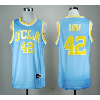 Bruins #42 Kevin Love Blue Basketball Stitched NCAA Jersey Bruins #42 Kevin Love Blue Basketball Stitched NCAA Jersey