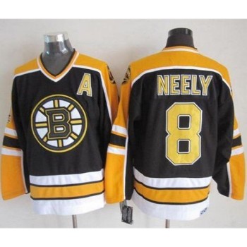 Bruins #8 Cam Neely Black CCM Throwback New Stitched NHL Jersey Bruins #8 Cam Neely Black CCM Throwback New Stitched NHL Jersey