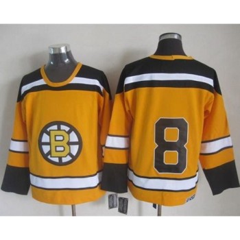 Bruins #8 Cam Neely Yellow CCM Throwback Stitched NHL Jersey Bruins #8 Cam Neely Yellow CCM Throwback Stitched NHL Jersey