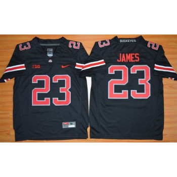 Buckeyes #23 Lebron James Black(Red No.) Limited Stitched Youth NCAA Jersey Buckeyes #23 Lebron James Black(Red No.) Limited Stitched Youth NCAA Jersey