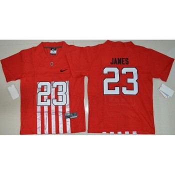 Buckeyes #23 Lebron James Red Alternate Elite Stitched Youth NCAA Jersey Buckeyes #23 Lebron James Red Alternate Elite Stitched Youth NCAA Jersey