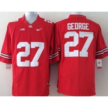 Buckeyes #27 Eddie George Red Stitched Youth NCAA Jersey Buckeyes #27 Eddie George Red Stitched Youth NCAA Jersey