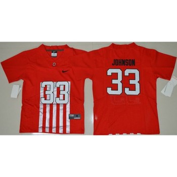 Buckeyes #33 Pete Johnson Red Alternate Elite Stitched Youth NCAA Jersey Buckeyes #33 Pete Johnson Red Alternate Elite Stitched Youth NCAA Jersey