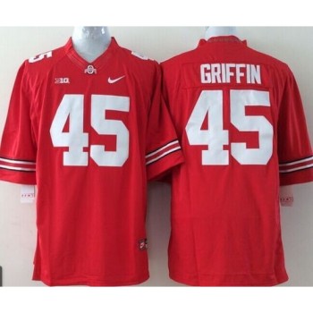 Buckeyes #45 Archie Griffin Red Stitched Youth NCAA Jersey Buckeyes #45 Archie Griffin Red Stitched Youth NCAA Jersey