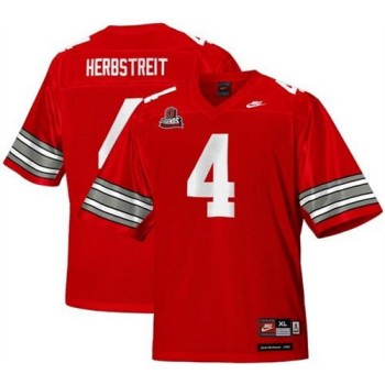 Buckeyes #4 Kirk Herbstreit Red Legends of the Scarlet & Gray Throwback Stitched NCAA Jersey Buckeyes #4 Kirk Herbstreit Red Legends of the Scarlet & Gray Throwback Stitched NCAA Jersey