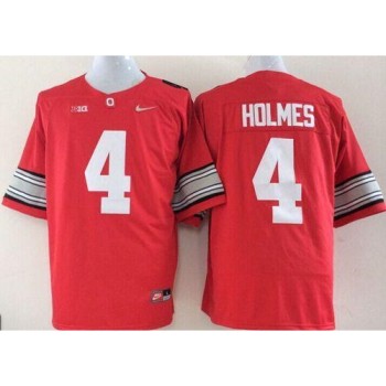 Buckeyes #4 Santonio Holmes Red Stitched NCAA Jersey Buckeyes #4 Santonio Holmes Red Stitched NCAA Jersey