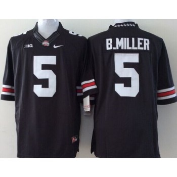 Buckeyes #5 Braxton Miller Black Stitched Youth NCAA Jersey Buckeyes #5 Braxton Miller Black Stitched Youth NCAA Jersey
