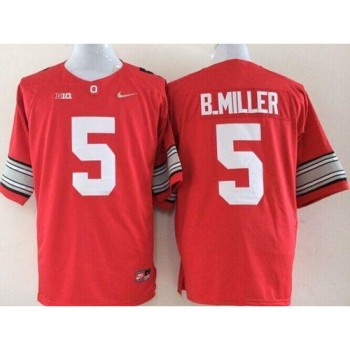 Buckeyes #5 Braxton Miller Red Limited Stitched NCAA Jersey Buckeyes #5 Braxton Miller Red Limited Stitched NCAA Jersey