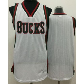 Bucks Blank White Revolution 30 Stitched NBA Jersey Bucks Blank White Revolution 30 Stitched NBA Jersey