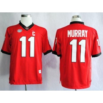 Bulldogs #11 Aaron Murray Red Stitched NCAA Jersey Bulldogs #11 Aaron Murray Red Stitched NCAA Jersey