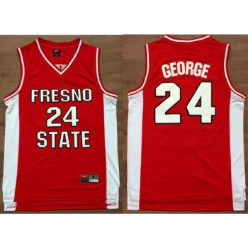 Bulldogs #24 Paul George Red Basketball Stitched NCAA Jersey Bulldogs #24 Paul George Red Basketball Stitched NCAA Jersey